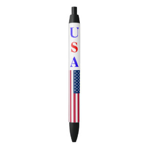 Pluma de bandera de Estados Unidos