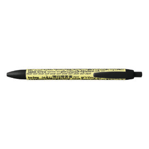 Pluma de Deafenition en amarillo