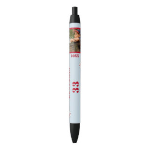 Pluma de encargo de la tinta con la foto conocida