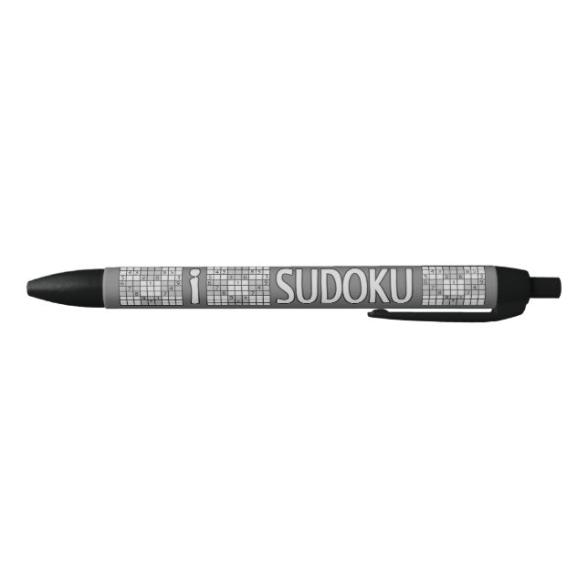 Pluma de encargo del monograma de SUDOKU (Parte de abajo)