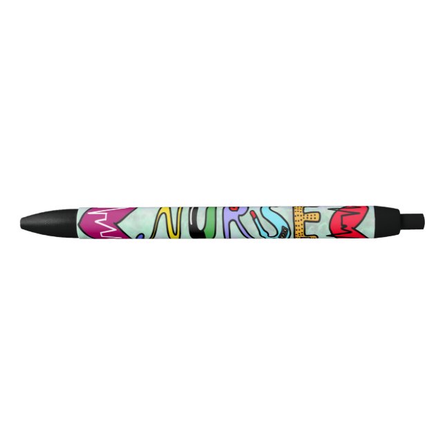 Pluma de Enfermera de Colorido (Anverso)