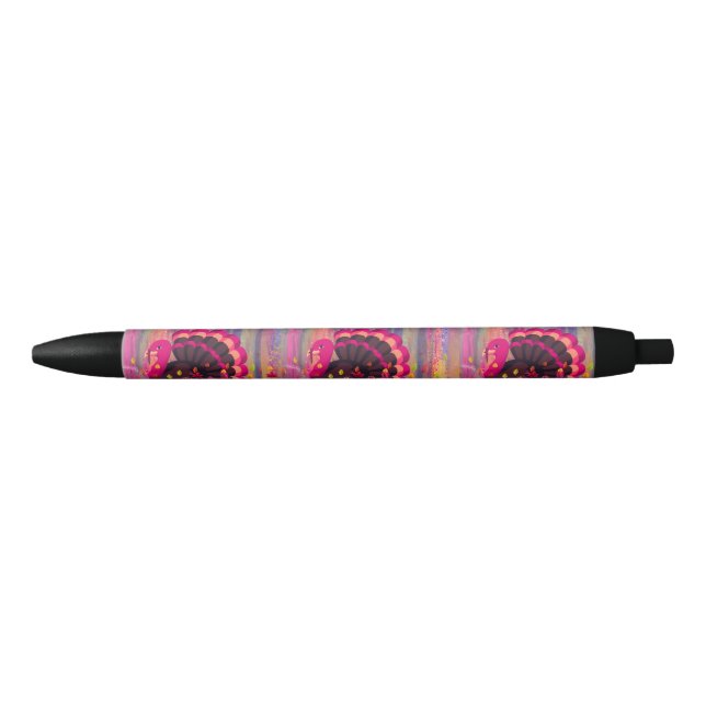 Pluma de escritura del Feliz Día de Turquía (Anverso)