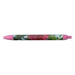 Pluma de flor de corazón rosa