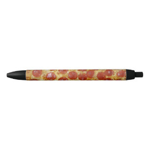 Pluma de la escritura de la pizza