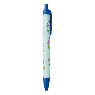 Pluma de la escritura del modelo de mariposa