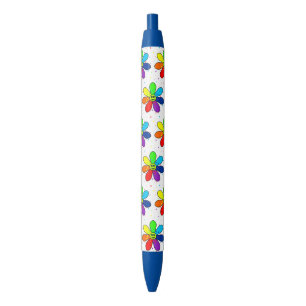 Pluma de la flor del arco iris
