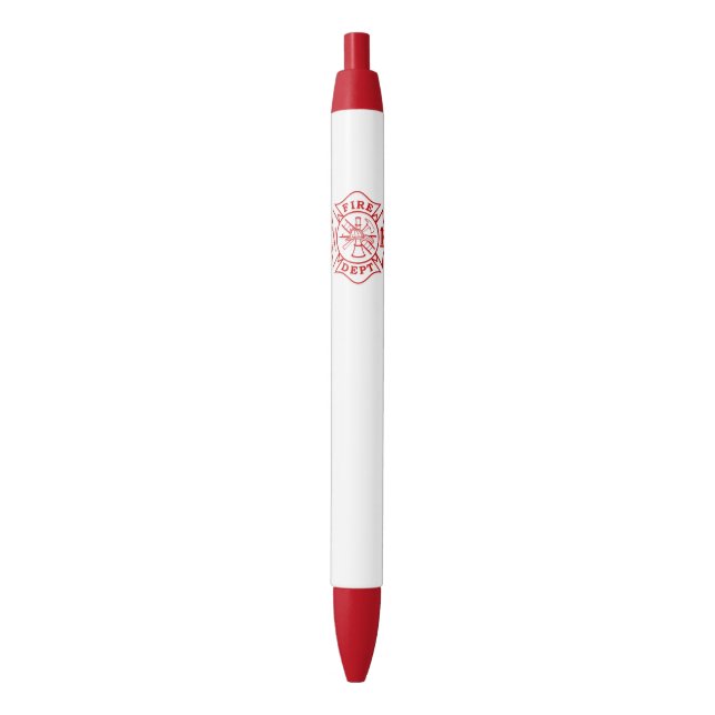 Pluma de la franja roja de la cruz maltesa del (Frente vertical)