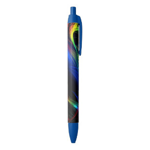 Pluma de luces coloreadas