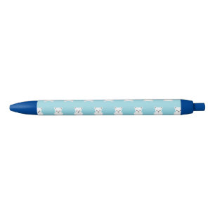 Pluma de oso polar blanco