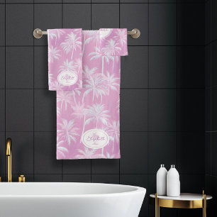 Pluma de patrón de silueta de árbol de palmas hawa