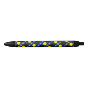 Pluma de punto de balanza de bandera de Guadalupe