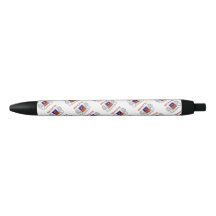 Pluma de punto de balanza de bandera de Mayotte
