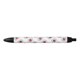 Pluma de punto de balanza de bandera de Mayotte
