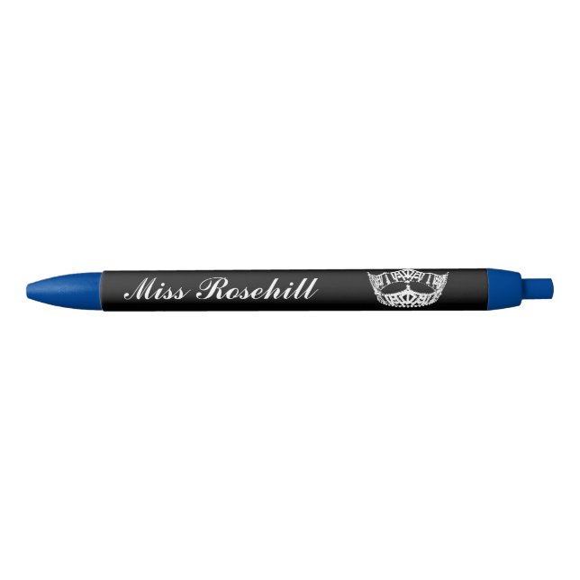 Pluma de tinta de la corona del personalizado (Anverso)