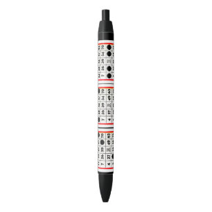 Pluma de tinta de tarjeta de bingo