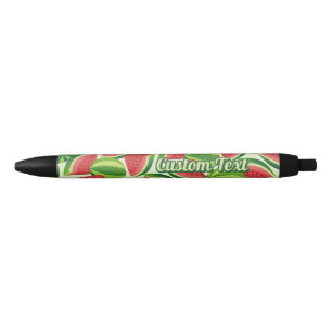 Pluma de tinta del patrón de la sandía