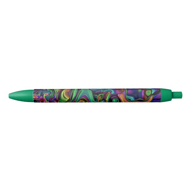 Pluma de tinta negra de fusión de cerebro (Anverso)