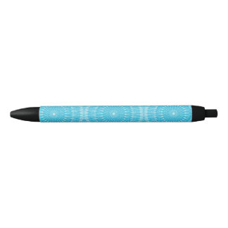 Pluma de tinta negra para eclipse azul