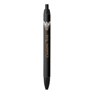 Pluma de tinta negra para pájaro celta