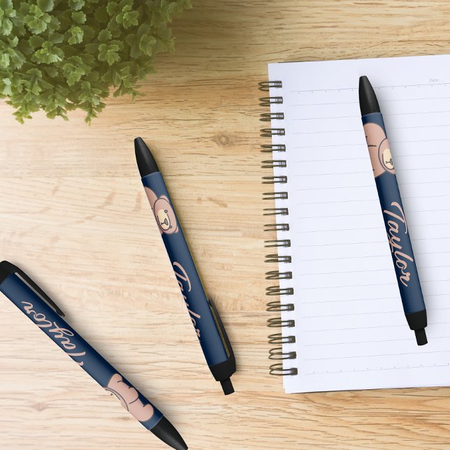 Pluma de tinta negra personalizada para el bebé de (Subido por el creador)