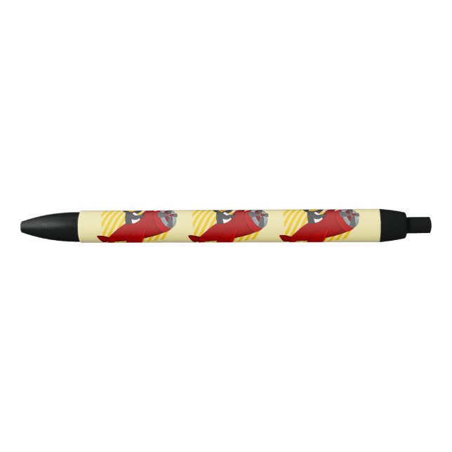 Pluma de tinta negra personalizado de pingüino vol (Anverso)