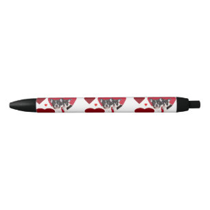Pluma del bulldog francés de la tarjeta del día