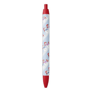 Pluma del navidad de la familia del muñeco de