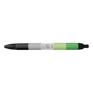 Pluma del nombre de la bandera de Aromantic