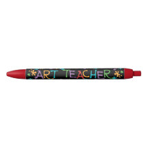 Pluma del profesor de arte