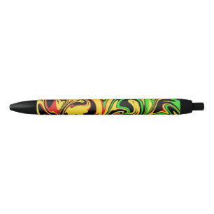 pluma del remolino del color