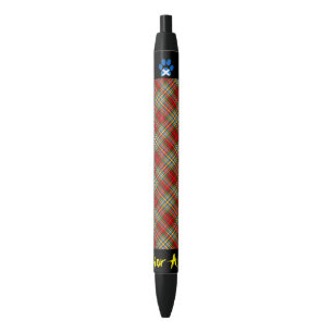 Pluma escocesa de la pata de Saltire del clan del