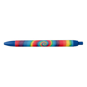 Pluma espiral retra del teñido anudado