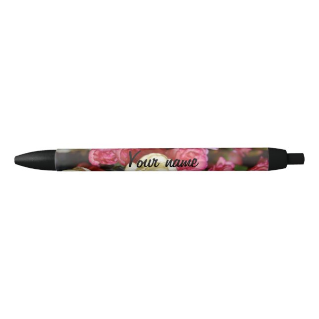 Pluma floral personalizada (Anverso)