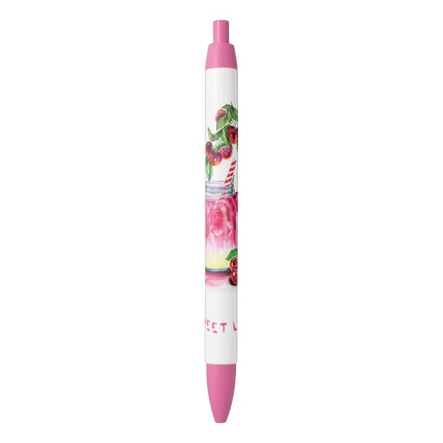 Pluma fresca para beber cerezo (Frente vertical)