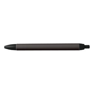 Pluma negra de la tinta del regaliz