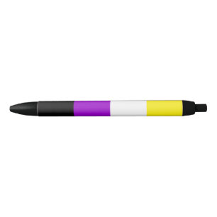 Pluma No-Binaria de la bandera