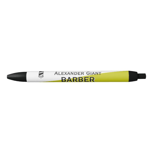 Pluma para guarnecido negro Personalizado, tinta n (Anverso)