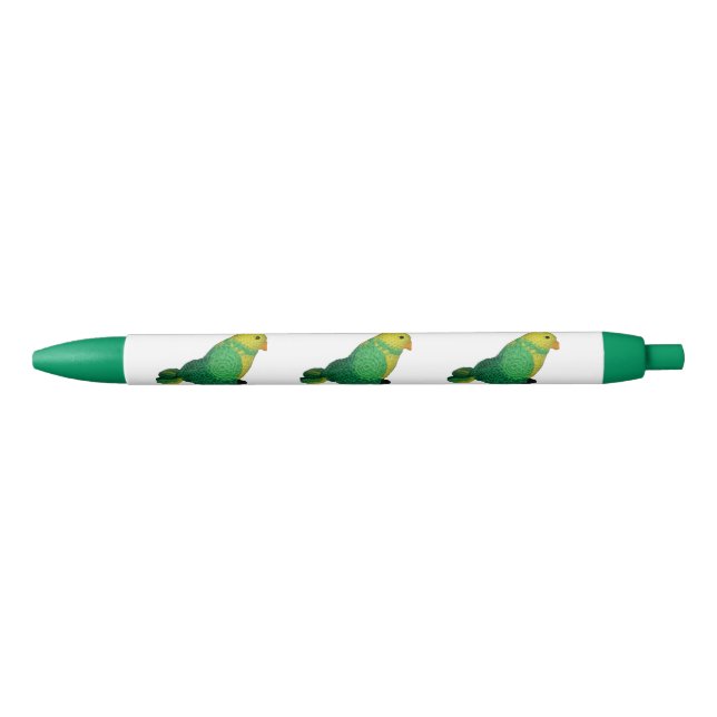 Pluma - Periquitos Verdes (Anverso)