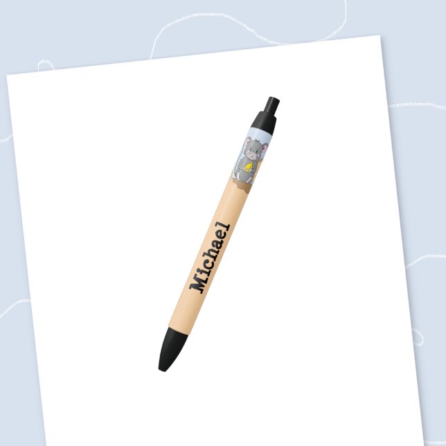 Pluma personalizada Cute Mouse Kid (Subido por el creador)