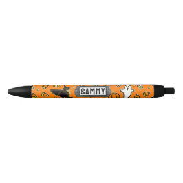 Pluma personalizada de Halloween Black Ink Pen
