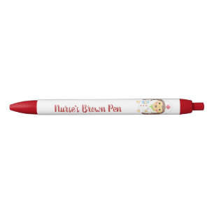 Pluma personalizada de la enfermera de la escuela