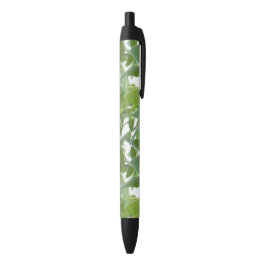 Pluma personalizada de planta de hierba verde