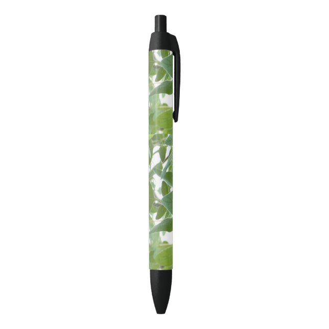 Pluma personalizada de planta de hierba verde (Parte inferior (Vertical))
