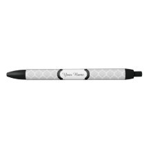 Pluma personalizada modelo gris