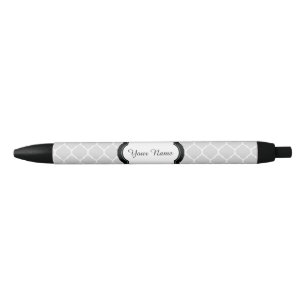 Pluma personalizada modelo gris