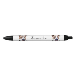 Pluma personalizada perro de Pitbull