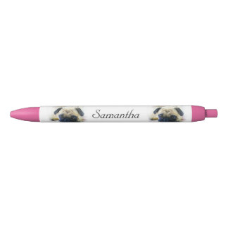 Pluma personalizada rojo del perro del barro