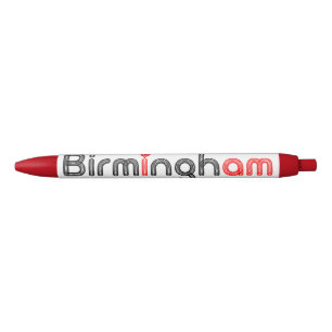 Pluma roja del corazón de Birmingham