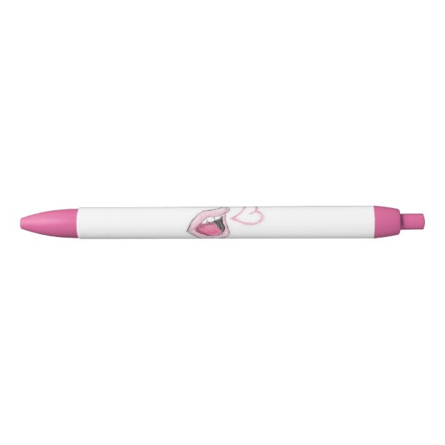 Pluma rosada de los labios (Anverso)