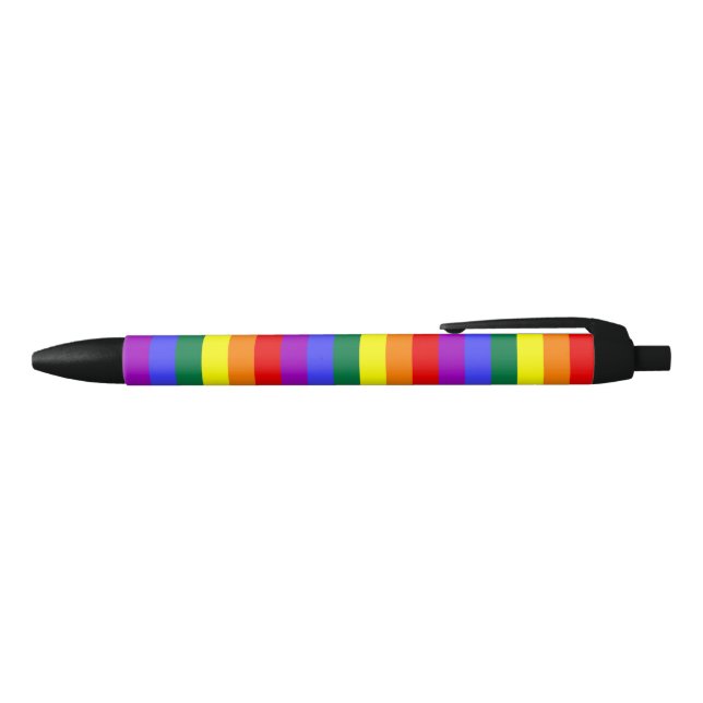 Pluma sólida H de la raya del arco iris (Parte superior)